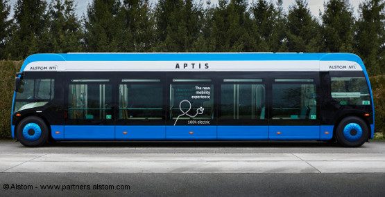 Mersen Aptis electric bus