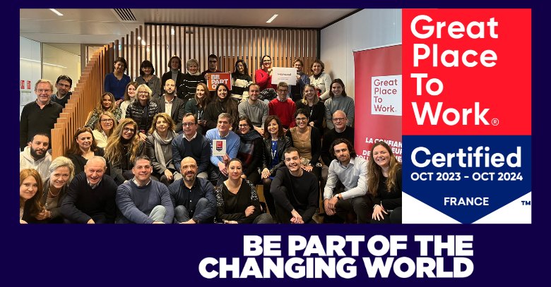 "L'équipe de Mersen Paris obtient la certification Great Place to Work"