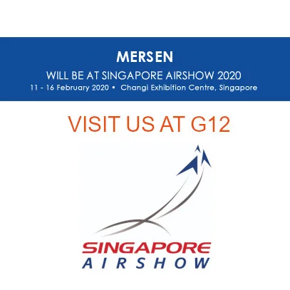 Mersen à Singapore Airshow booth G12