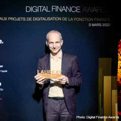 Thomas Baumgartner, Directeur Financier du Groupe Mersen aux Digital Finance Awards