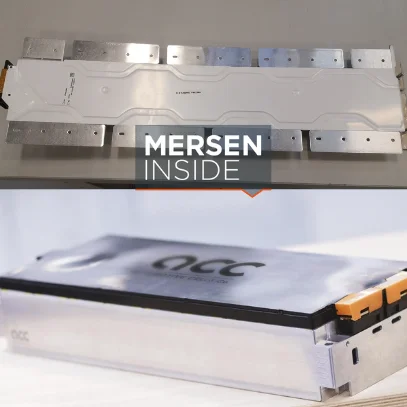 Mersen busbar et batterie ACC