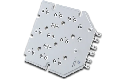 Bus Bar Hybrid Transfer Mounting Structure for Capacitor Bank