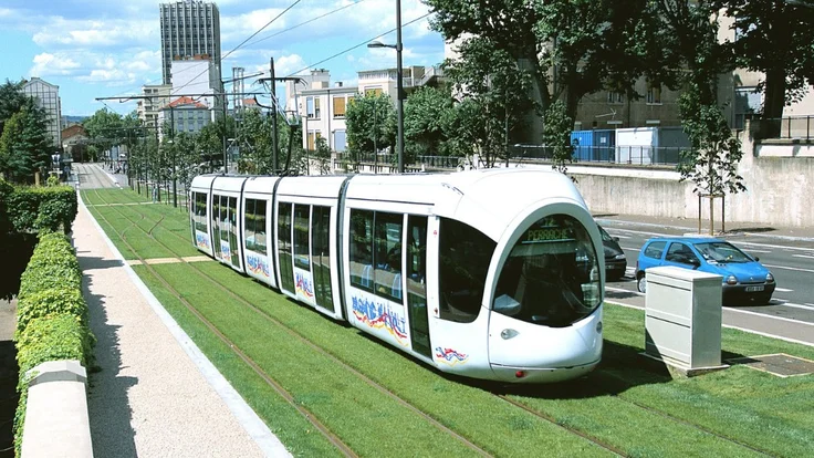 tram in Lyon