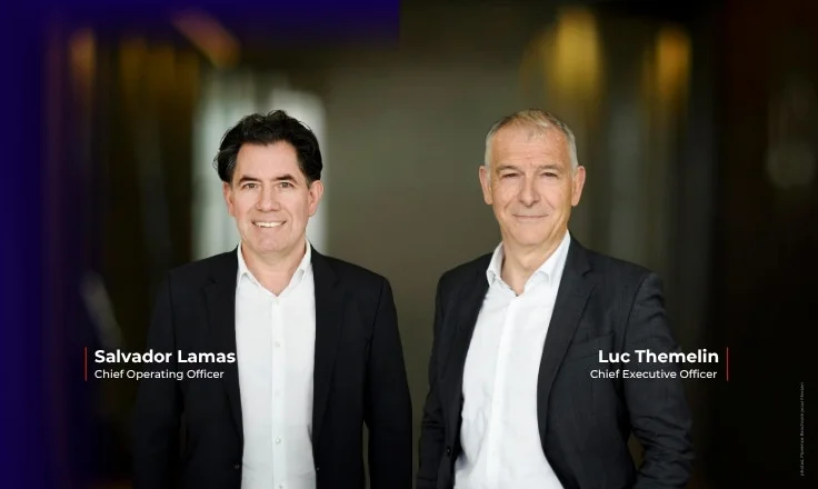 Salvador Lamas, Mersen COO and Luc Themelin, Mersen CEO